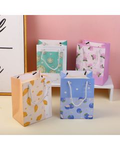 Fruit Pudding Vertical Gift Bag-L