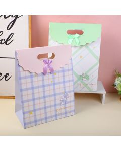 Plaid Gift Bag-S