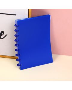 Royal Blue Mushroom Buckle Coil B5 Notebook