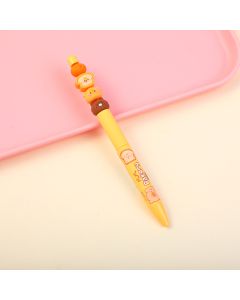 Pupu Bakery Decompression Gel Pen-Black