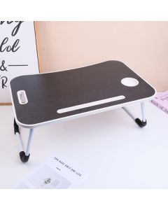 Business Foldable Lazy Laptop Table-Black