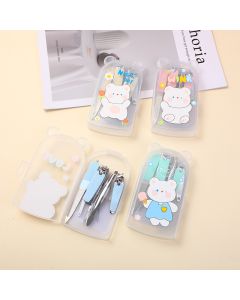 Nice Day Series Silicone Seven-Piece Manicure Set