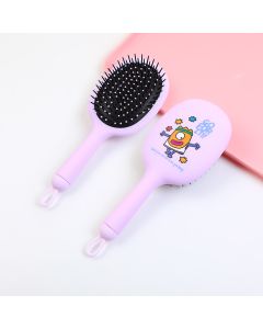 Tomarmon Series Round Massage Comb-Purple