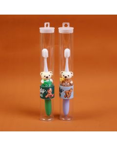 Teddy Island Series Cute Children's Toothbrush