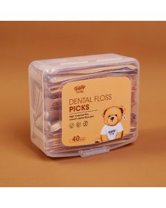 Teddy Island Series Dental Floss 40pcs