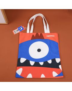 Tomarmon Series Big Eye Shopping Bag-Dark Blue