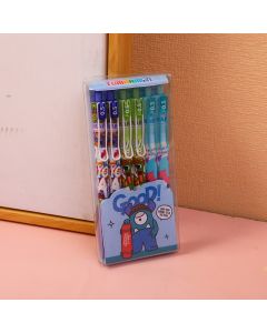 Tomarmon Series Gel Pen 6pcs-Blue