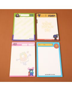 Tomarmon Series Note Pads B5-Colored Inner Pages 50 Sheets