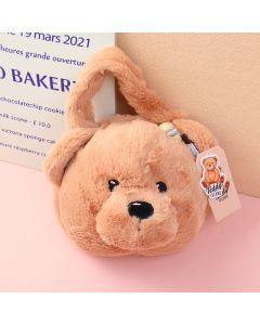 Teddy Island Series Bear Head Shoulder Bag