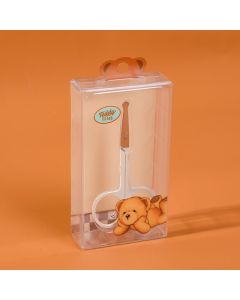 Teddy Island Series Multi-Purpose Nose Hair Scissors