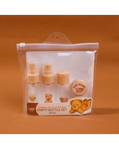 Teddy Island Series Travel Bottle Set-6pcs