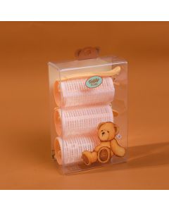 Teddy Island Series Beauty Hair Curler-3pcs