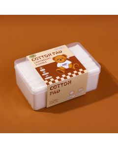 Teddy Island Series Multi-Effect Cotton Pad( 400pcs+60pcs)