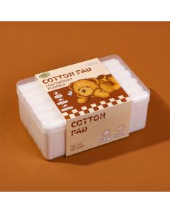Teddy Island Series Double-Sided Multi-Effect Cotton Pad 150pcs