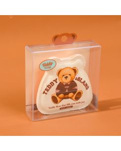 Teddy Island Series Cotton Candy Puff