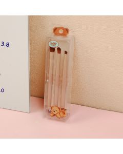 Teddy Island Series Eye Makeup Brush Combo Set-3pcs