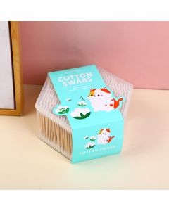 Multi-Functional Bamboo Stick Cotton Swabs-800pcs