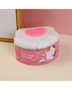 Cotton Swabs With Cat Paw Box-600pcs