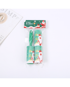 Christmas D Series Lint Roller 10cm (180 Sheets)