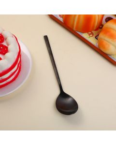 Matte Finish Square Handle Spoon