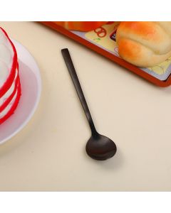 Matte Finish Square Handle Teaspoon