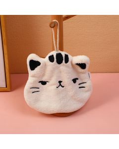 Big-Faced Cat Hand Towel