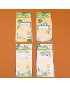 Teddy Island Series Happy Diary Sticky Notes And Stickers