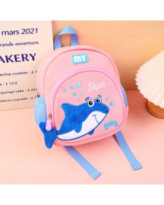 Shark Children's Backpack-Pink