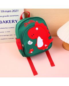 Cute Dinosaur Children's Backpack-Green