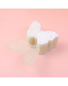 Butterfly Box Bamboo Sticks Cotton Swab 300pcs