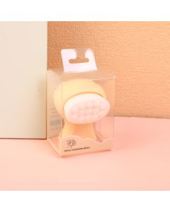 Slim Waist Facial Cleansing Brush-Yellow