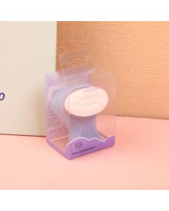 Slim Waist Facial Cleansing Brush-Purple