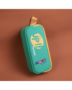 Tomarmon Series Pencil Case With Double Zipper-Green
