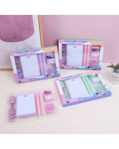 Macaron Colour Stationery Set