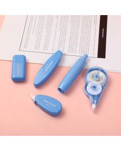 Correction Tape 5pcs Set-Gradient Blue