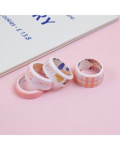 Soda Plaid Tape 4pcs