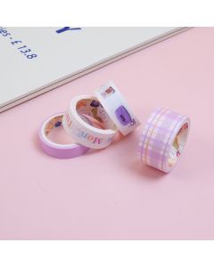 Summer Dream Plaid Tape 4pcs