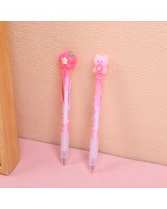 Sakura Cat Erasable Gel Pen-Blue