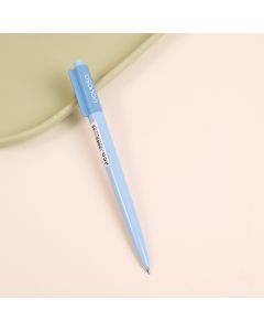 Color Contrast Blue Simple Gel Pen 0.5mm-Blue