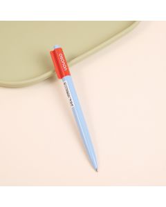 Color Contrast Red And Blue Simple Gel Pen 0.5mm-Blue
