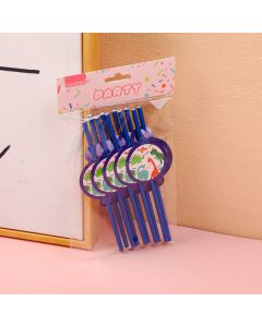 Party Dinosaur Paper Straws 10pcs