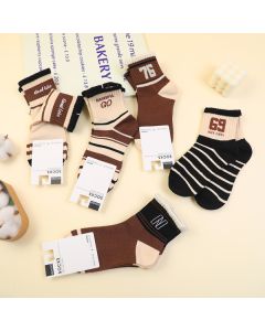 Sports Girls Women's Mid-Calf Cotton Socks