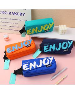 Men's Enjoy Flap Zipper Pen Pouch