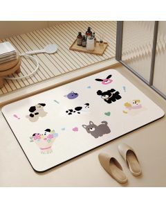 Candy Cartoon Diatomite Mat