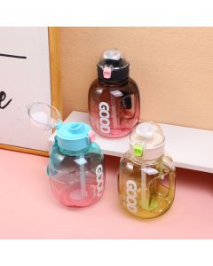 Gradient Color Large Capacity Plastic Cup-900ml