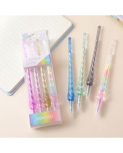 Upgraded Stereo Double Line Gel Pen Set-4pcs