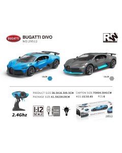 Rw 1:12 Bugatti Divo Remote Control Car