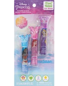 Townley Girl Disney Princess 3-Pack Crown Lip Gloss
