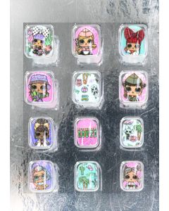 Townley Girl Lol Surprise 12-Pack Press On Nails Set