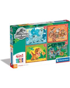 4-ini1 Puzzle Jurassic World